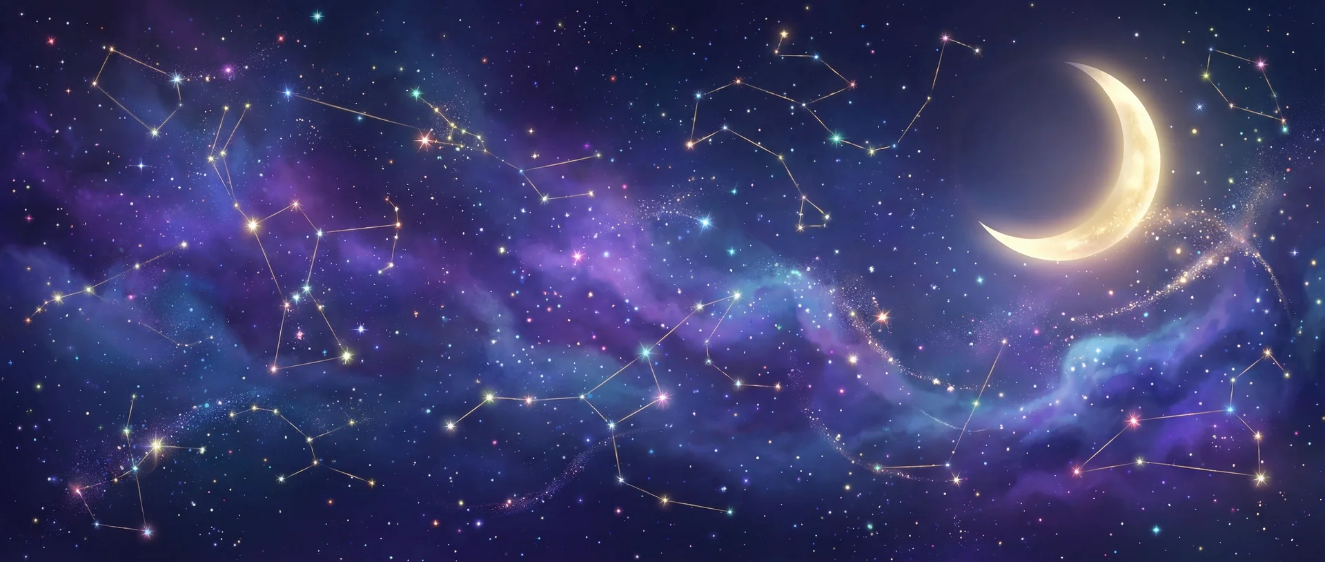 星空背景 - 52吃瓜网 | 每日星座运势与塔罗占卜